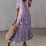 Fallon - Boho Tummy Coverage Dress