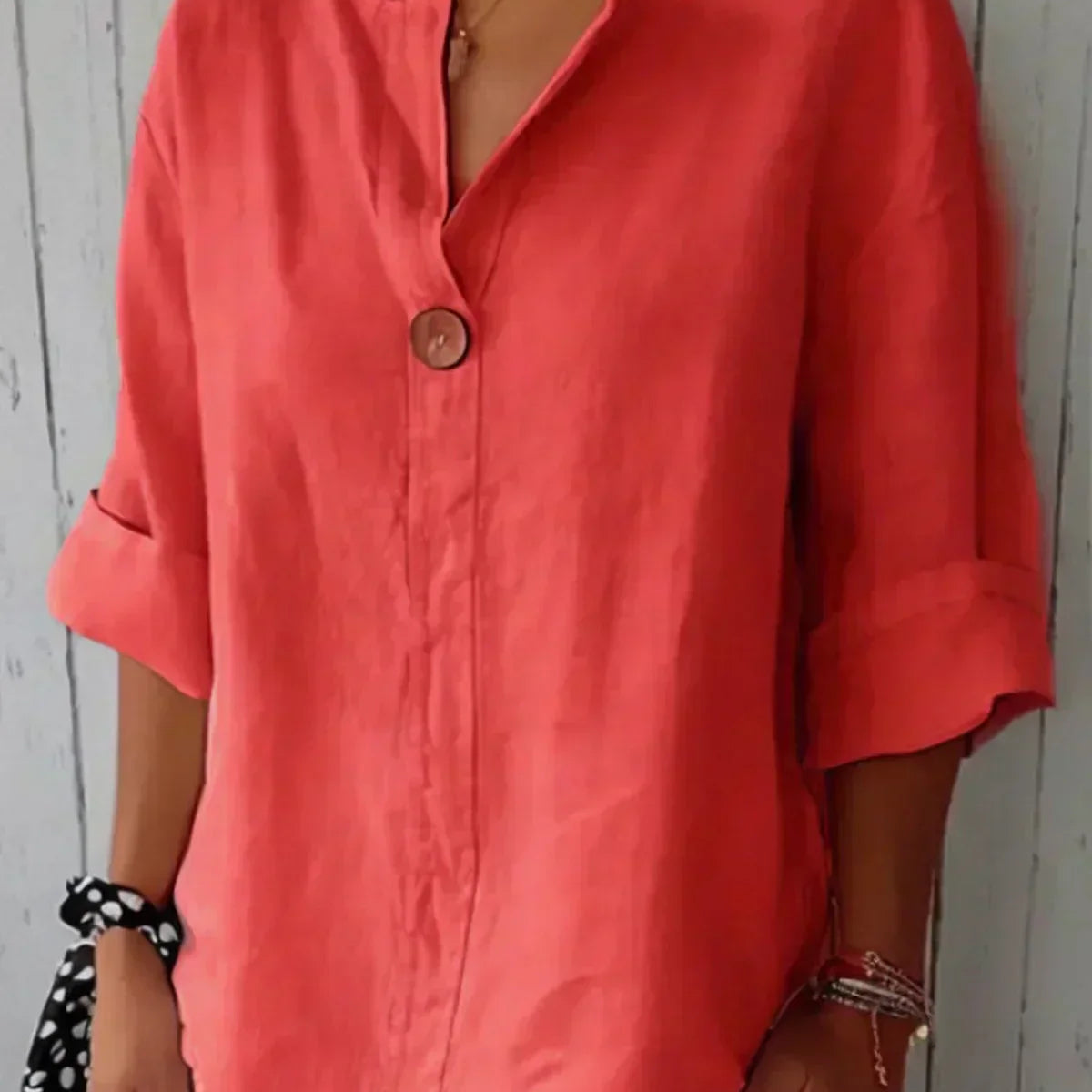 Nayla| Women Casual V-Neck Blouse