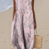 Nora Botanical Midi Dress