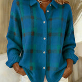 Brinovelle - Chic and Cozy Checkered Vest