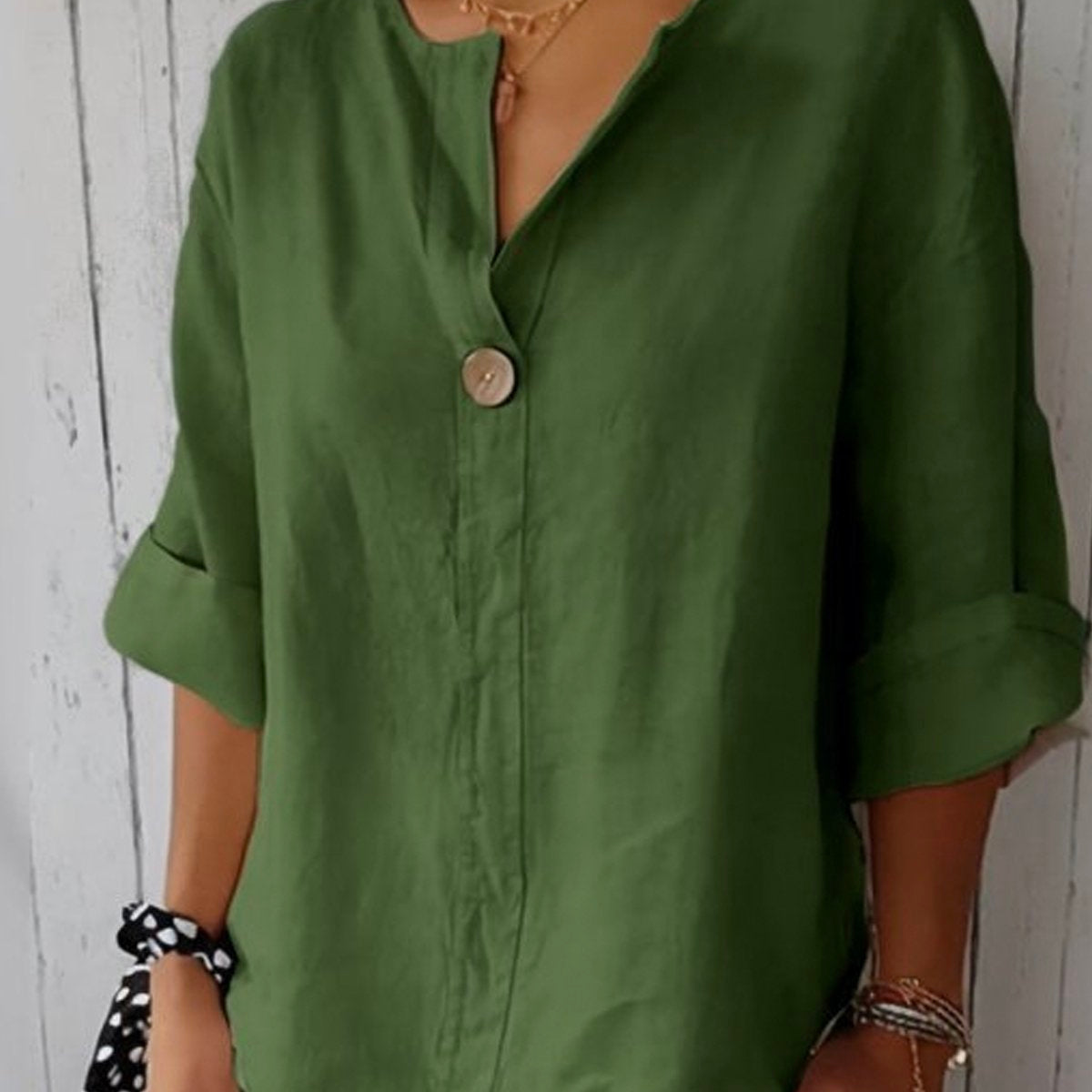 Nayla| Women Casual V-Neck Blouse