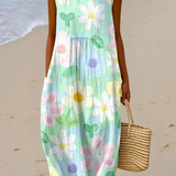 Erin Pastel Blossom Midi Dress