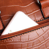 Palmer | 4-Piece Crocodile Pattern Handbag