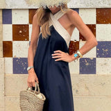 Keira - Breathable Comfortable Crossed Maxi Dress