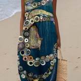 Zoe Nautical Midi Dress