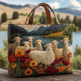 Handmade Bag | Sheep by the Lake