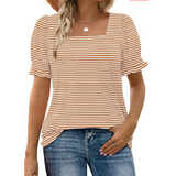 Josephine| Women Lightweight Ruffle Sleeve Summer Essential