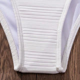 Sandra | High Support Crossed Top, High Waist Bikini