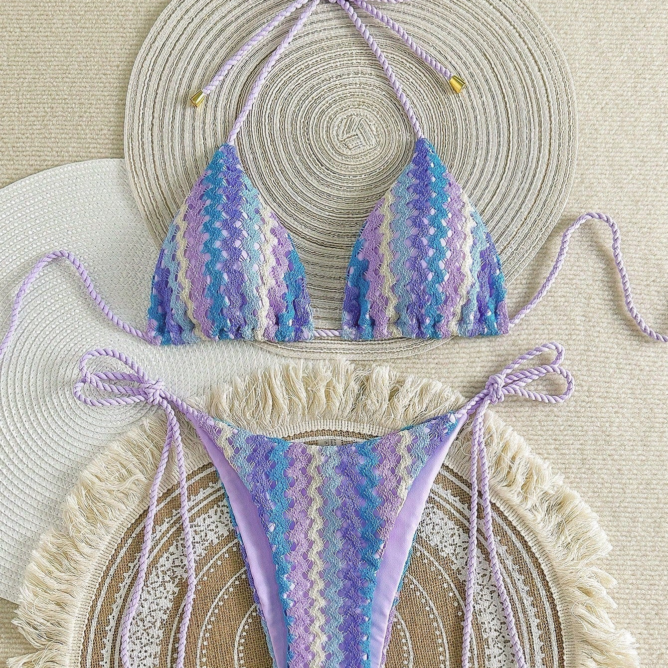 Grace | Crochet Look Triangle Bikini