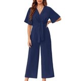 Gabriella | Women Elegant Summer Tie Knot Jumpsuit