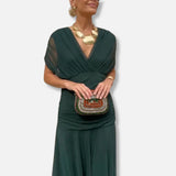 Evelyn – Elegant Dress With V-Neckline