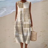 Helena Abstract Summer Dress