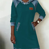 Lunariae – Casual Winter Hoodie Dress