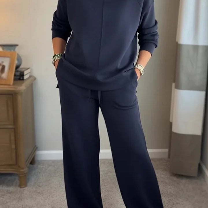 Colleen | Women Casual Turtle-neck 2 Piece