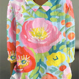 Vivian Blooming Garden Blouse