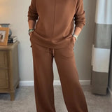 Colleen | Women Casual Turtle-neck 2 Piece