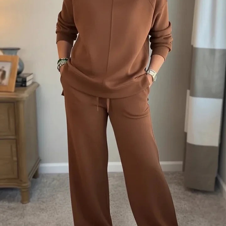 Colleen | Women Casual Turtle-neck 2 Piece