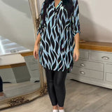 ALEXANDRA™ | Women Printed Loose-Fit Top