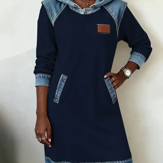 Lunariae – Casual Winter Hoodie Dress