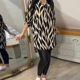 ALEXANDRA™ | Women Printed Loose-Fit Top