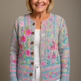 Sanne | Elegant vest met bloemenprint
