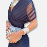 Evelyn – Elegant Dress With V-Neckline