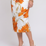 Zinnara | Halter Neck Floral Print Midi Dress