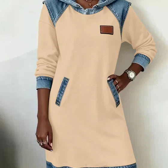 Lunariae – Casual Winter Hoodie Dress
