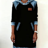 Lunariae – Casual Winter Hoodie Dress