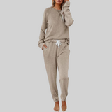 Jocelyn | Casual Long Sleeve and Sweatpants Set