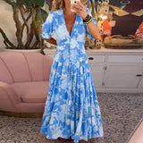 Coralina - Vibrant Floral Dress