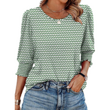 Heleia | Women Elegant Casual Smocked Top