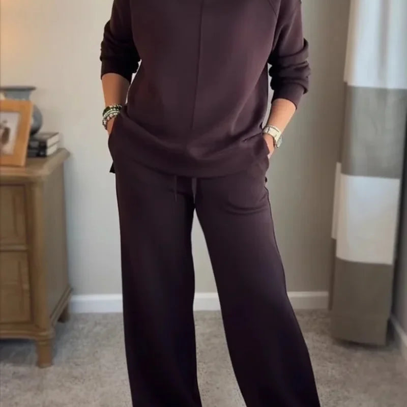 Farah™ Comfortable Set | Coordinated Top and Pants