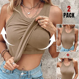 DASHA™ | Comfort Built-In Bra Tank Top (Pack of 2)