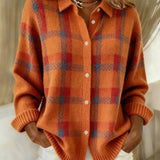 Brinovelle - Chic and Cozy Checkered Vest