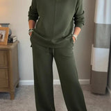 Colleen | Women Casual Turtle-neck 2 Piece