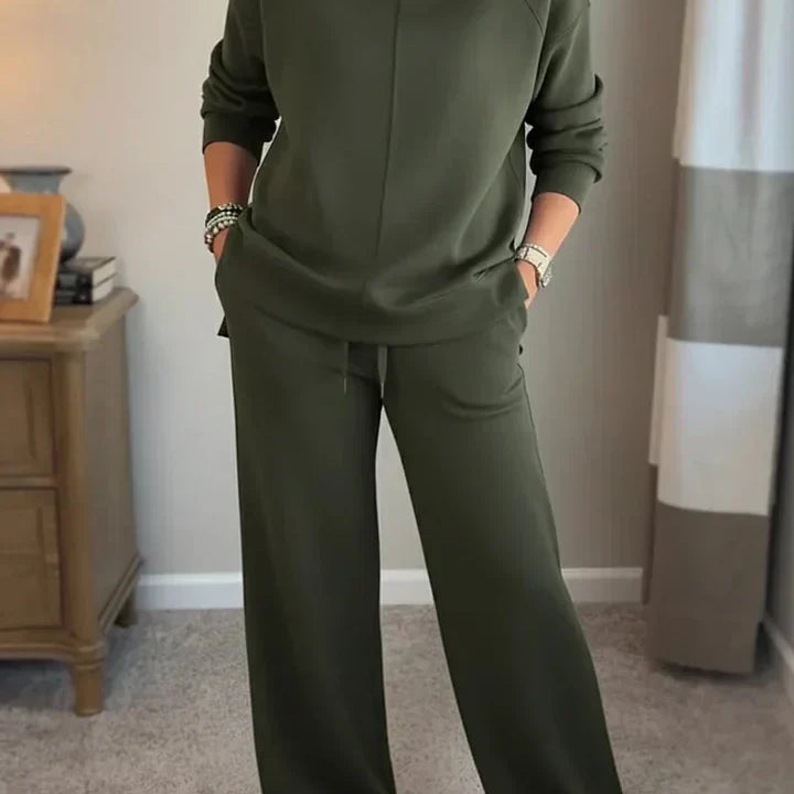 Colleen | Women Casual Turtle-neck 2 Piece