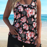 Sam - Floral Print Tankini Set