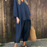Carolyn™ Chic and Comfortable Set | Coordinated Top and Relaxed-Fit Bottoms
