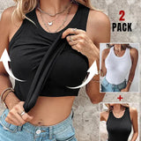 DASHA™ | Comfort Built-In Bra Tank Top (Pack of 2)