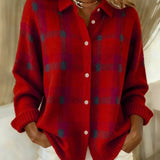 Brinovelle - Chic and Cozy Checkered Vest