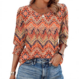 Heleia | Women Elegant Casual Smocked Top