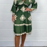 Mila - Flattering Knee Length Dress