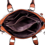 Palmer | 4-Piece Crocodile Pattern Handbag