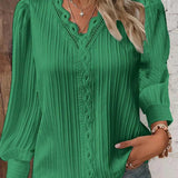 RENATA™ | Women Classic Pleated Top