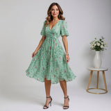 Eden - Elegant colourful dress