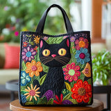 Handmade Bag | Enchanted Black Cat