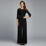 Diana™ Elegant Jumpsuit | Lace Evening Jumpsuit