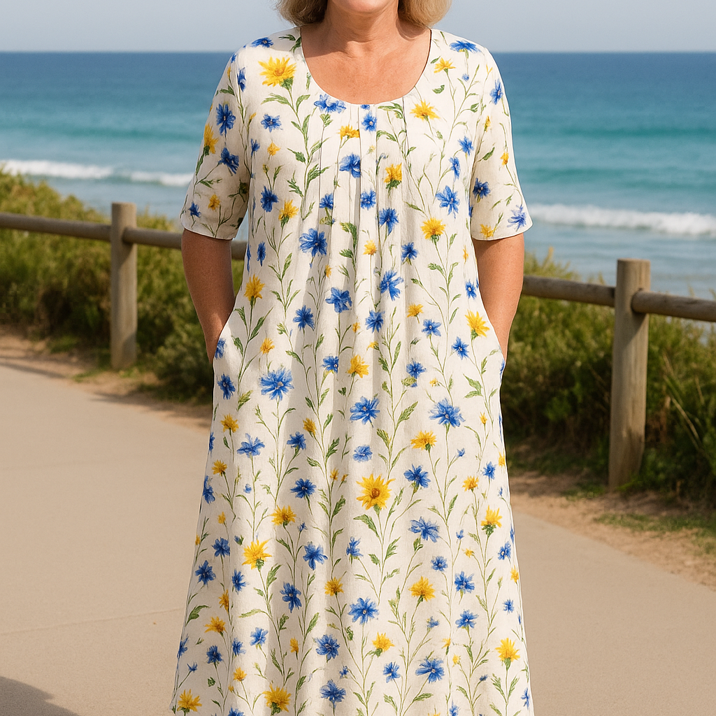 Adelaide | Flowing Midi Dress
