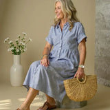 Yonika - Chic Striped Dress